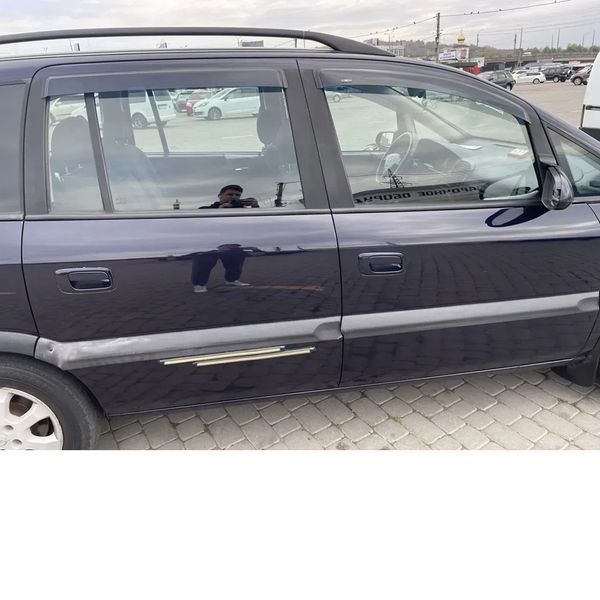 Дефлектори вікон (вітровики) Opel Zafira A 1998-2005 рр (HIC) 4 шт op10 фото