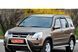 Дефлектори вікон (вітровики) Honda CR-V 2001-2006 (HiC) 4 шт Ho07 фото 3