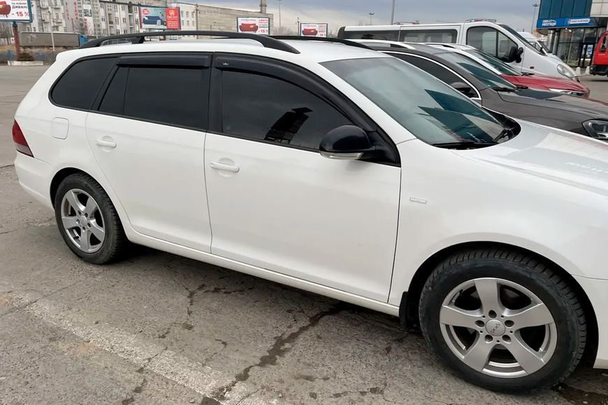 Дефлектори вікон (вітровики) Volkswagen Golf-6 2008-2014 рр Variant (HIC) 4 шт VW45 фото