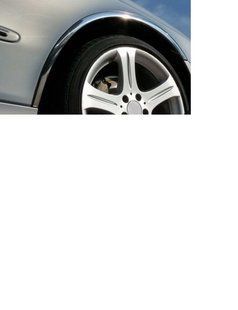 Накладки на арки (4 шт, нерж) Для Renault Megane I 1996-2004 рр 709-n фото