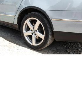 Накладки на арки (4 шт, ABS) Для Volkswagen Passat B6 2006-2012 рр ar639 фото