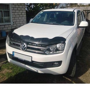 Дефлектор капота (EuroCap Dragon) для Volkswagen Amarok 2010-2022 рр 8010K539DRG фото