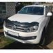Дефлектор капота (EuroCap Dragon) для Volkswagen Amarok 2010-2022 рр 8010K539DRG фото 2