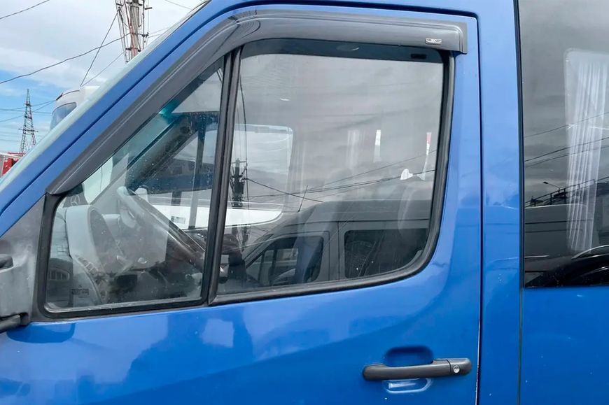 Дефлектори вікон (вітровики) Mercedes Sprinter W901/902/903/904/905 1996-2006 (HIC) 2 шт MB28 фото