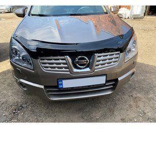 Дефлектор капоту (EuroCap) Для Nissan Qashqai 2007-2010 рр 30580607-010409-30010101 фото