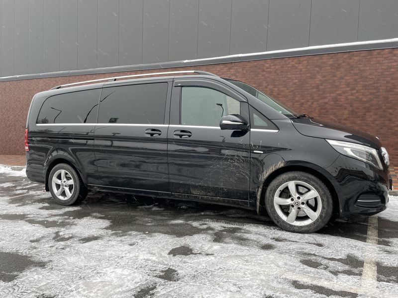 Дефлектори вікон (вітровики) Mercedes Vito W-447 2015+ /Viano (на скотче) (HIC) 2 шт MB48 фото