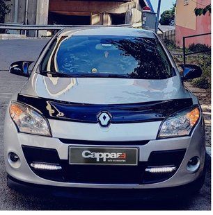 Дефлектор капота (EuroCap) Renault Megane III 2009-2016 рр. 30650809-010409-30010101 фото