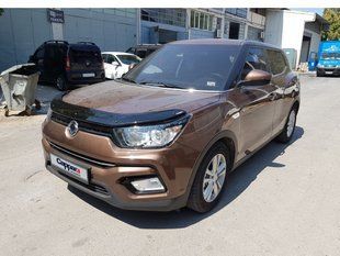 Дефлектор капоту (EuroCap) Для SsangYong Tivoli 2015- рр 235425rd фото