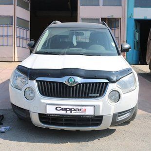 Дефлектор капота Для Skoda Yeti 2009-2013 рр. 30710409 фото
