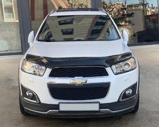 Дефлектор капота Для Chevrolet Captiva 2012-2019 рр. 30180112-010409-30010101 фото