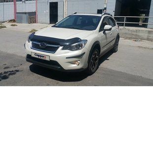 Дефлектор капоту (EuroCap) для Subaru XV 2011-2017 рр 7670K036 фото