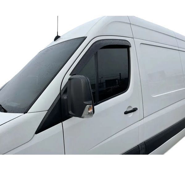 Дефлектори вікон (вітровики) VW Crafter 2007-2017 2шт (DEFL) 00-00016279 фото