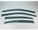 Вітровики для Volkswagen Passat B8+ 2019+ Sedan (China) нерж. з хром полоскою (Defl) 00-00014409 фото 2