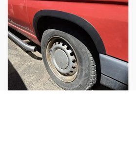 Накладки на арки (4 шт, чорні) Для Mercedes Vito W638 1996-2003 рр ar013 фото
