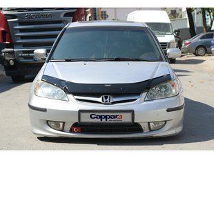 Дефлектор капоту (EuroCap) Для Honda Civic Sedan VII 2001-2006 рр 30340201-010409-30010101 фото