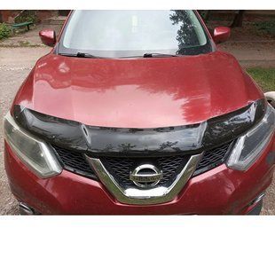 Дефлектор капоту (EuroCap) Для Nissan X-trail T32/Rogue 2014-2021 рр 30580714-010409-30010101 фото