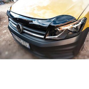 Дефлектор капоту (EuroCap) для Volkswagen Caddy 2015-2020 рр 30790215-010409-30010101 фото
