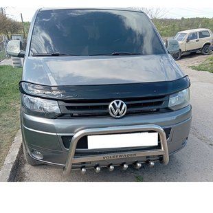 Дефлектор капоту (EuroCap) Для Volkswagen T5 2010-2015 рр 30790909-010409-30010101 фото