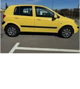 Накладки на арки ABS (4шт, 5D, чорні) Для Hyundai Getz 2002- рр ar949665 фото