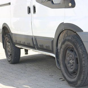 Накладки на арки EuroCap (6 шт, ABS, коротка база) Для Ford Transit 2006-2014 рр 32301106-010021 фото