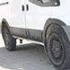 Накладки на арки EuroCap (6 шт, ABS, коротка база) Для Ford Transit 2006-2014 рр 32301106-010021 фото 1