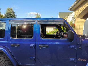 Вітровики Niken Luxury (4 шт) Для Jeep Wrangler 2018- рр BJPWG1821 фото