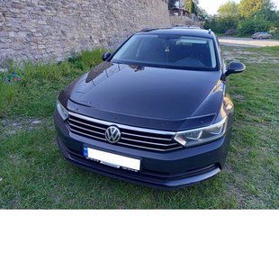 Дефлектор капота (EuroCap) Для Volkswagen Passat B8 2015-2023 рр 30790615-010409-30010101 фото