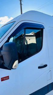 Дефлектори вікон (вітровики) Opel Movano 2010- (Defl) Q2 00-00014440 фото