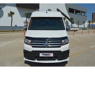 Дефлектор капоту (EuroCap) Для Volkswagen Crafter 2016- рр 30790318-010409-30010101 фото