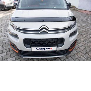 Дефлектор капоту (EuroCap) Peugeot Partner/Rifter 2019- рр 30200119-010409-30010101 фото