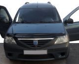 Дефлектор капоту (EuroCap) Для Dacia Logan MCV 2004-2014 рр 30210405-010409-30010101 фото