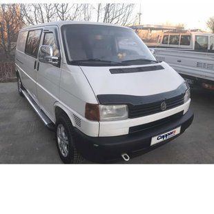 Дефлектор капоту (прямі фари) (EuroCap V1) Для Volkswagen T4 Caravelle/Multivan 1990-2003 рр 30790895-010409-30010101 фото