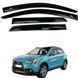Дефлектори вікон (вітровики) Mitsubishi ASX 2010- (Defl) 00-00016174 фото 3