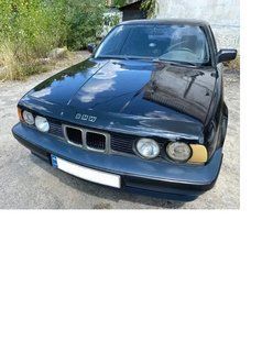 Дефлектор капоту для BMW 5 серии (34 кузов) 1988-1996  00-00000026 фото