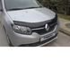 Дефлектор капоту (EuroCap) для Renault Logan MCV 2013-2022 рр 30650113-010409-30010101 фото 1