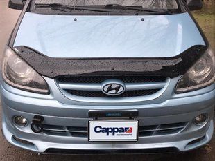 Дефлектор капота (EuroCap) Hyundai Getz 2006- рр 30360206-010409-30010101 фото
