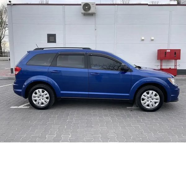 Дефлектори вікон (вітровики) Dodge Journey 2008-2020 рр. (HiC) 4 шт. D24 фото