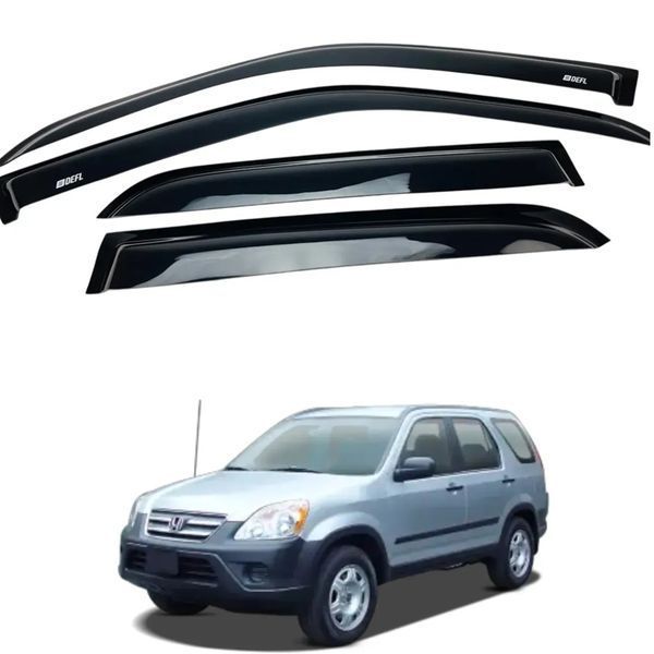 Дефлектори вікон (вітровики) Honda CRV 2002-2006 (Defl) 00-00016170 фото