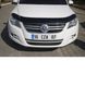 Дефлектор капоту (EuroCap) для Volkswagen Tiguan 2007-2016 рр 30791208-010409-30010101 фото 1