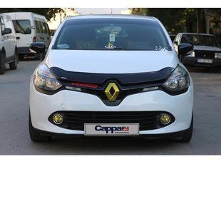 Дефлектор капоту (EuroCap) Для Renault Clio IV 2012-2019 рр 6825K043 фото