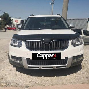 Дефлектор капота (EuroCap) для Skoda Yeti 2009-2017 рр 30710413-010409-30010101 фото