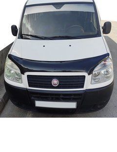 Дефлектор капоту (EuroCap) для Fiat Doblo I 2005-2010 рр 30290306-010409-30010101 фото