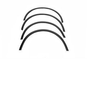Накладки на арки SD (4 шт, чорні, ABS-пластик) Для Mercedes E-сlass W212 2009-2013 рр ar989341 фото