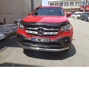 Дефлектор капоту (EuroCap) Для Mercedes X class 2017-2020 рр 5486K035 фото