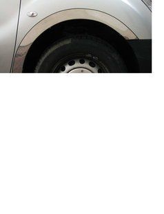 Накладки на арки (4 шт, нерж) Для Fiat Ducato 1995-2006 рр dd37082 фото