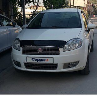 Дефлектор капоту (EuroCap) для Fiat Linea 2006-2018 рр 2650K598 фото