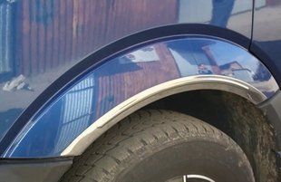 Накладки на арки вузькі (4 шт, нерж) Для Volkswagen Crafter 2006-2016 рр car4431 фото