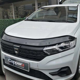 Дефлектор капота (Eurocap) Для Dacia Sandero 2021- рр 30210621-010409-30010101 фото