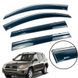 Вітровики для Toyota RAV-4 2006-2013 Long USA нерж. з хром полоскою (Defl) 00-00014164 фото 1