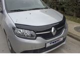 Дефлектор капоту (EuroCap) для Renault Sandero 2013-2022 рр 30650113-010409-30010101 фото
